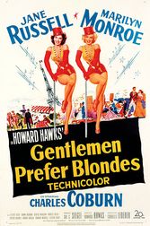 Gentlemen Prefer Blondes (1953) Poster